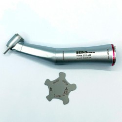 BEING 45°1:5 Contre-angle Bague Rouge Dentaire Spray Interne Avec Lumiere
