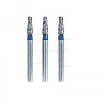 100 Pièces FG TF-31 1.6mm Fraise diamantée dentaire