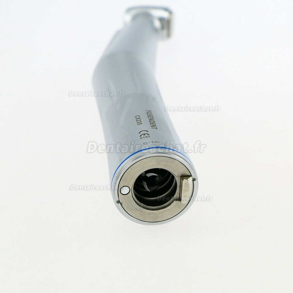 YUSENDENT CX235-1C Contre-angle Bague Bleue Dentaire Spray Interne Aavec Lumiere