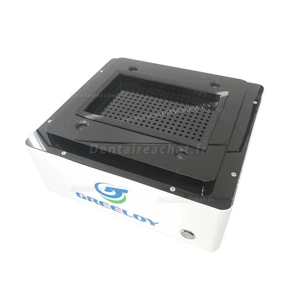 Greeloy 60W Aspiration avec filtre & lumière led pour dentaire cabinet et laboratoire